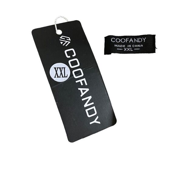 Men's COOFANDY Viscose Linen Shorts Size XXL   NWT - Picture 7 of 8